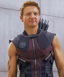 Avengers Clint Barton paint by numbers