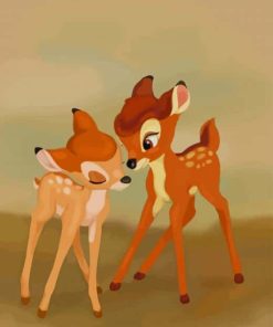 Bambi Faline Love paint by numbers