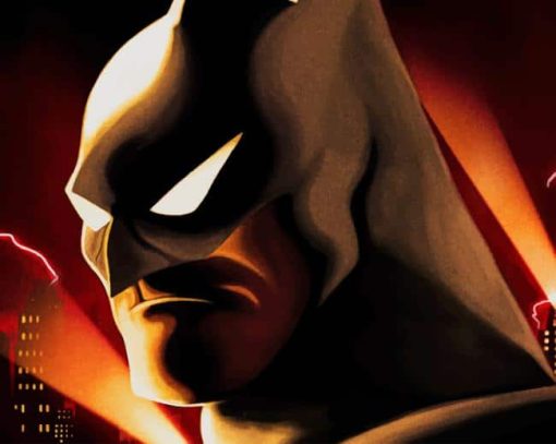 Batman Animation paint by number