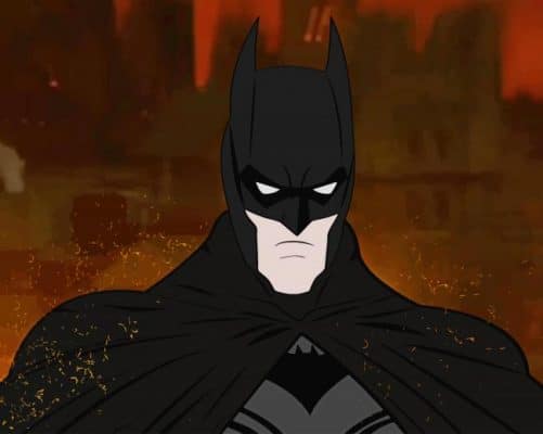 Batman The Animated Series paint by number