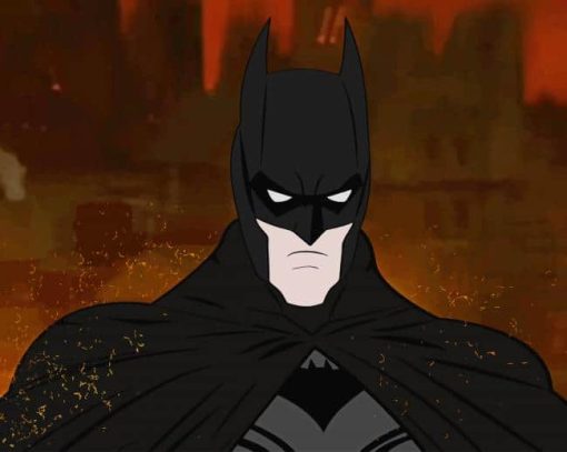 Batman The Animated Series paint by number