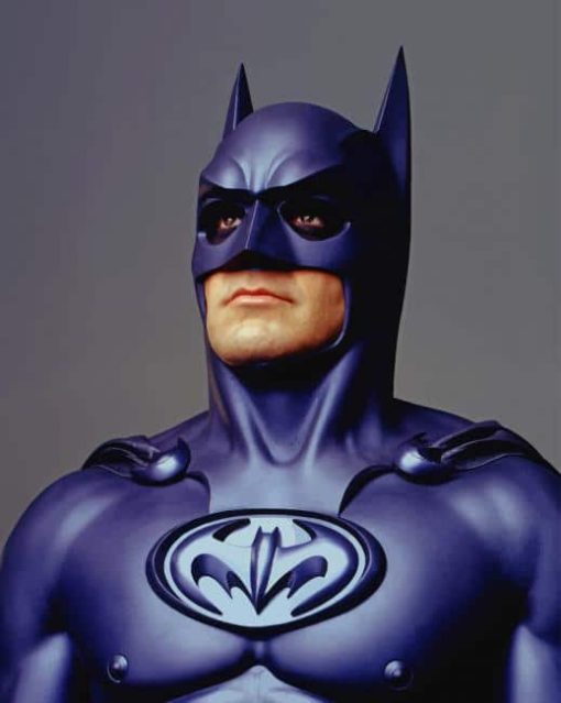 Batman's Uniform painting by numbers