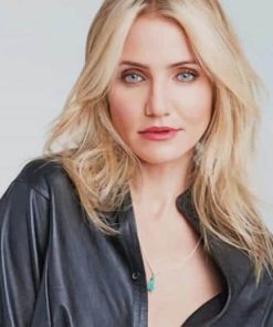 Beautiful Cameron Diaz paint by number