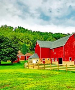 Beautiful Farm paint by numbers