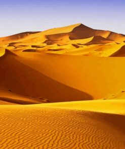 Beautiful Desert Sahara paint by numbers