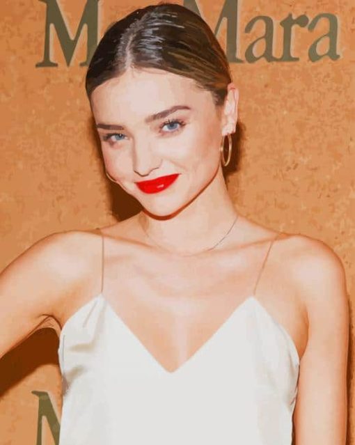 Beautiful Miranda kerr by numbers