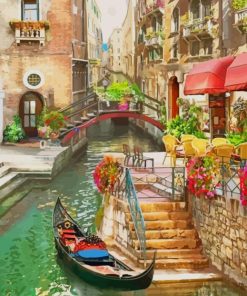 Best View in Venise Italy paint by numbers