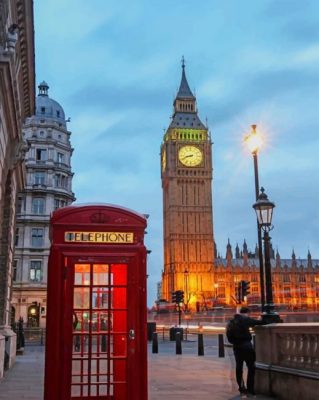 Big Ben London paint by numbers