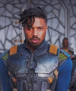 Black Panther Eric Killmonger Paint By Numbers