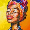 Black Woman Pop Art paint by numbers