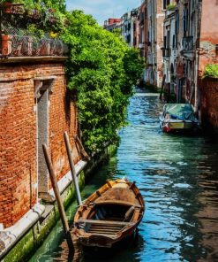 Boats In Italy paint by numbers