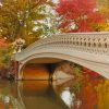 Bow Bridge New York paint by numbers