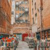 Brattle Book Shop Boston paint by numbers