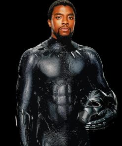 Chadwick Boseman Black Panther Movie paint by number