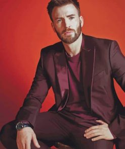 chris evans paint by number