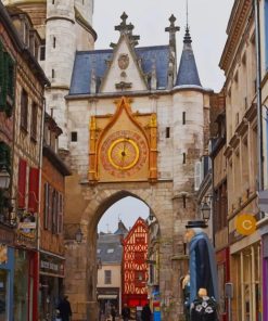 Clocktower France paint by numbers