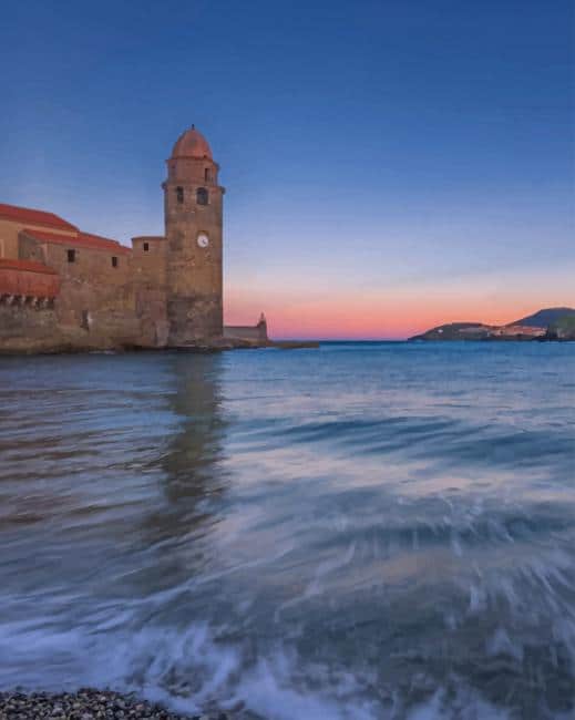 Collioure France paint by number