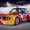 BMW Racing Car paint by numbers