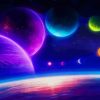 Colorful Planets paint by number