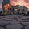 Colosseum Rome Italy paint by numbers