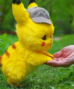 Cute Pikachu paint by numbers