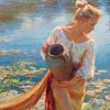 Daniel Gehartz Women In River paint by numbers