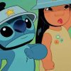 Lilo And Stitch paint by numbers