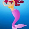 disney mermaid paint by numbers