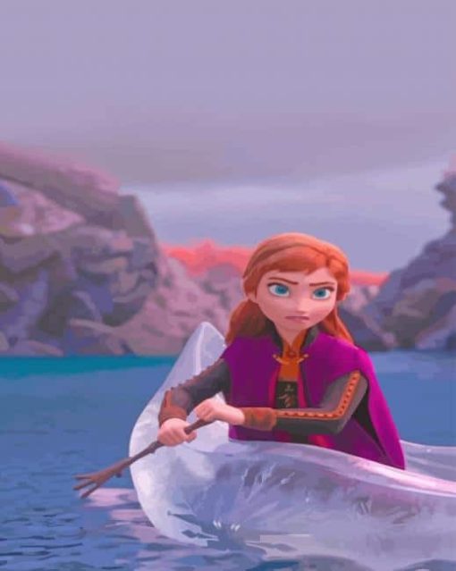 Disney Princess Frozen paint by numbers