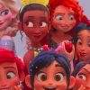 Disney Princess in Wreck it Ralph painyt by numbers