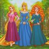 Disney Princess paint by numbers