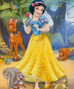 Disney Princess Snow White paint by numbers