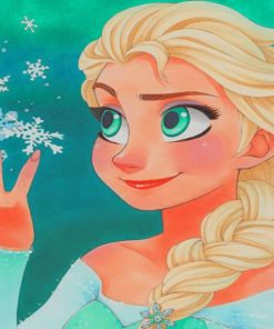 Disney Princess paint by numbers