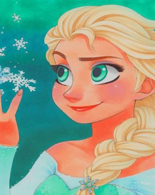 Disney Princess paint by numbers