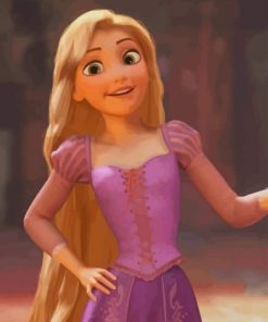 Disney Tangled Rapunzel paint by number