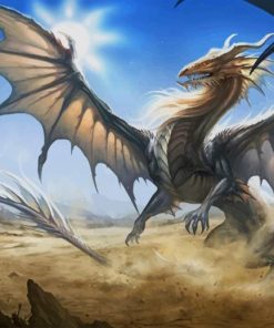 Dragon's Art Fantasy paint by numbers