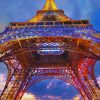 Eiffel Tower Paris paint by numbers