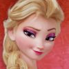 Elsa Princess paint by numbers