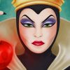 Evil Queen paint by numbers