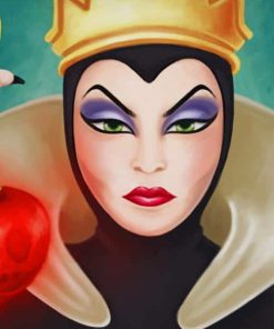 Evil Queen paint by numbers