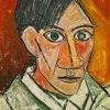 Famous Artist Picasso Self Portraits paint by numbers