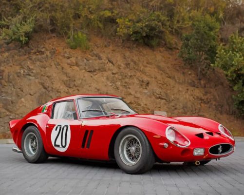 Ferrari 250 Gto paint by number