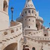 Fisherman's Bastion Hungary paint by numbers