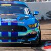 Blue Ford Mustang paint by numbers