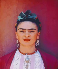 frida kahlo photography paint by number