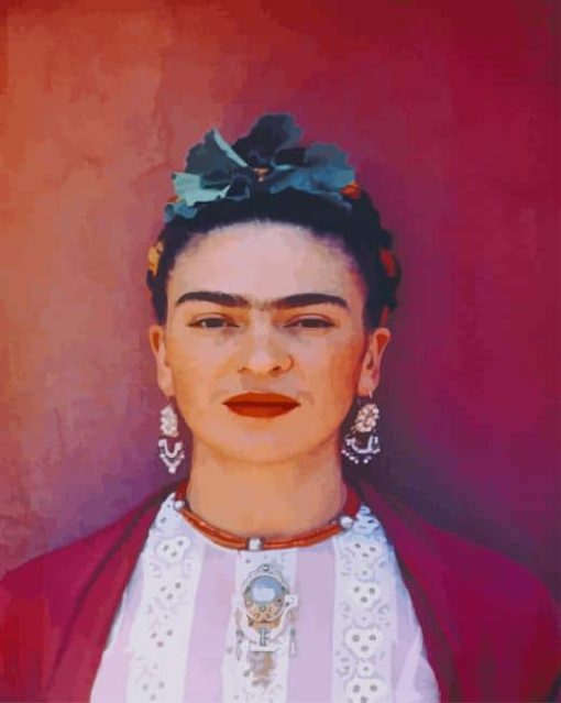 frida kahlo photography paint by number