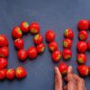 In love with strawberries painting by numbers