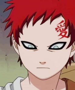 Gaara of The Desert paint by numbers