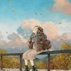 Girl In The Garden paint by numbers