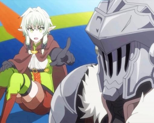 Goblin Slayer Anime Characters paint by numbers